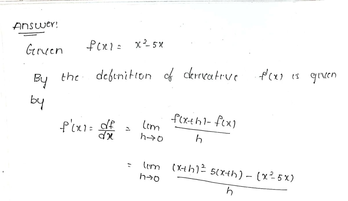 Calculus homework question answer, step 1, image 1